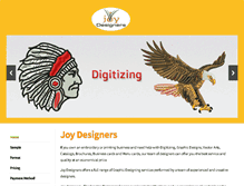 Tablet Screenshot of joydesigners.com